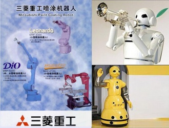 三菱噴涂機(jī)器人春節(jié)不打烊，海藍(lán)機(jī)電道一聲：新春快樂！