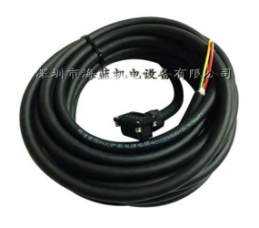 三菱電機電源線MR-PWS1CBL5M-A1-L，三菱MR-JE，MR-J4,MR-J3系列電機專用